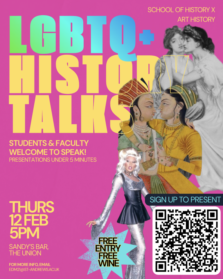 LGBTQ+ History and Art History Lightning Talks.